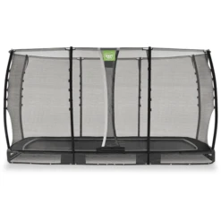 EXIT TOYS EXIT Allure Classic Bodentrampolin 214x366cm - Schwarz