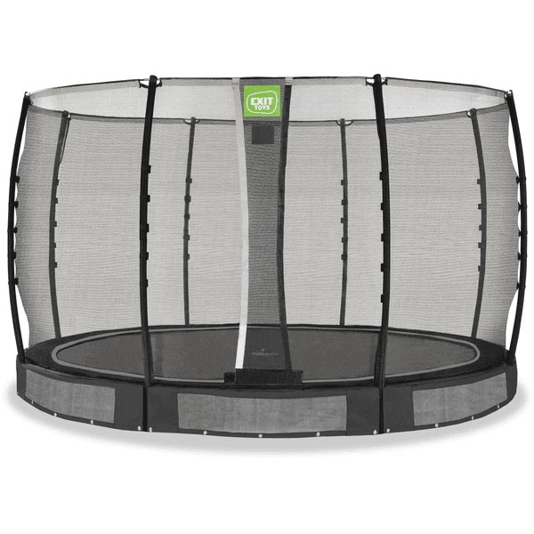 EXIT TOYS EXIT Allure Classic Bodentrampolin ø 366 Cm Mit Sicherheitsnetz, Schwarz 1 EXIT TOYS EXIT Allure Classic Bodentrampolin ø 366 Cm Mit Sicherheitsnetz, Schwarz