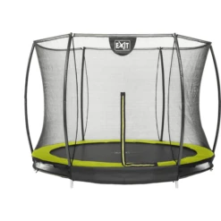 EXIT TOYS EXIT Bodentrampolin Silhouette ø305 Cm Mit Sicherheitsnetz - Grün