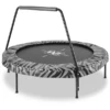 EXIT TOYS EXIT Tiggy Junior Trampolin Mit Griffstange ø 140 Cm, Schwarz/grau