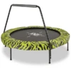 EXIT TOYS EXIT Tiggy Junior Trampolin Mit Griffstange ø140 Cm, Schwarz/grün
