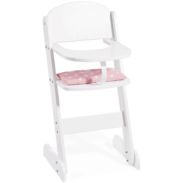 Howa® Puppenhochstuhl Weiß 1 Howa® Puppenhochstuhl Weiß