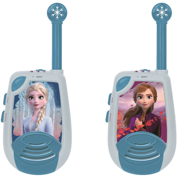 LEXIBOOK Disney Die Eiskönigin Zwei Walkie-Talkies Bis Zu Zwei Kilometer Mit Gürtelclip 1 LEXIBOOK Disney Die Eiskönigin Zwei Walkie-Talkies Bis Zu Zwei Kilometer Mit Gürtelclip
