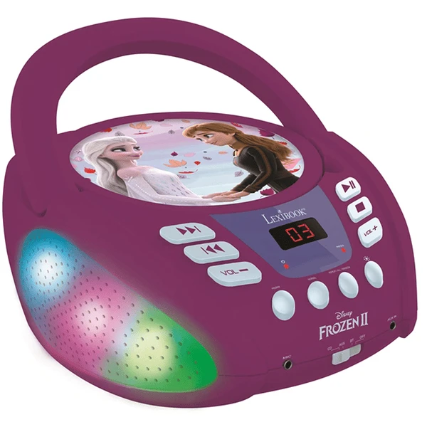 LEXIBOOK Disney Die Eisprinzessin Bluetooth CD-Player 1 LEXIBOOK Disney Die Eisprinzessin Bluetooth CD-Player