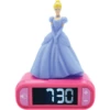 LEXIBOOK Disney Prinzessin Wecker Mit 3D Nachtlicht-Figur