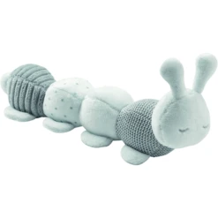 Nattou Lapidou Raupe Mit Aktivitäten Grün