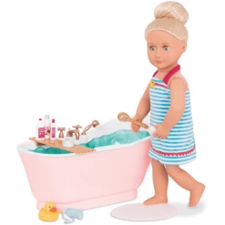 Our Generation Retro Badewanne Deluxe Mehrfarbig