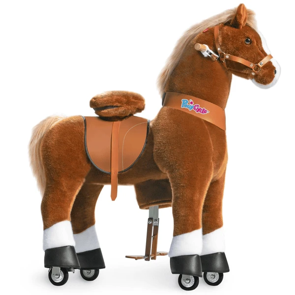 PonyCycle® Brown With White Hoof Horse 1 PonyCycle® Brown With White Hoof Horse