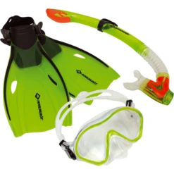 Schildkröt SCHILDKRÖT® Junior Schnorchel Set Bermuda - 3-teilig, Größe L/XL