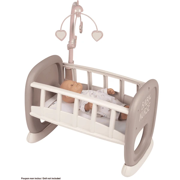 Smoby Baby Nurse Puppenwiege Mit Mobile 1 Smoby Baby Nurse Puppenwiege Mit Mobile
