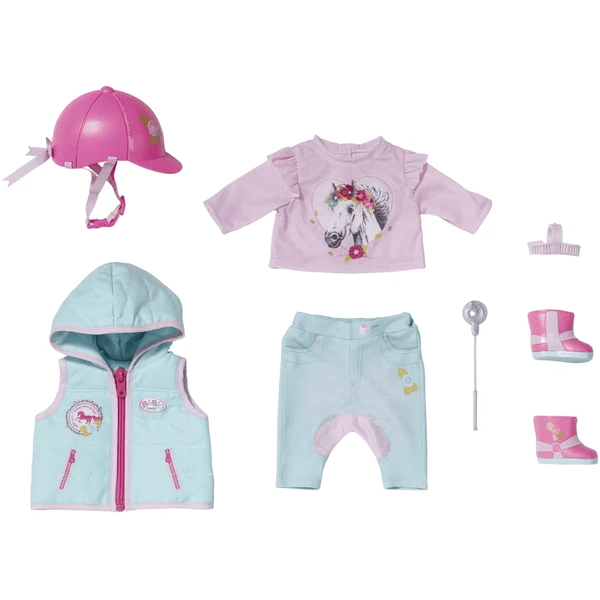 Zapf Creation BABY Born® Deluxe Reiter Outfit 43 Cm 1 Zapf Creation BABY Born® Deluxe Reiter Outfit 43 Cm